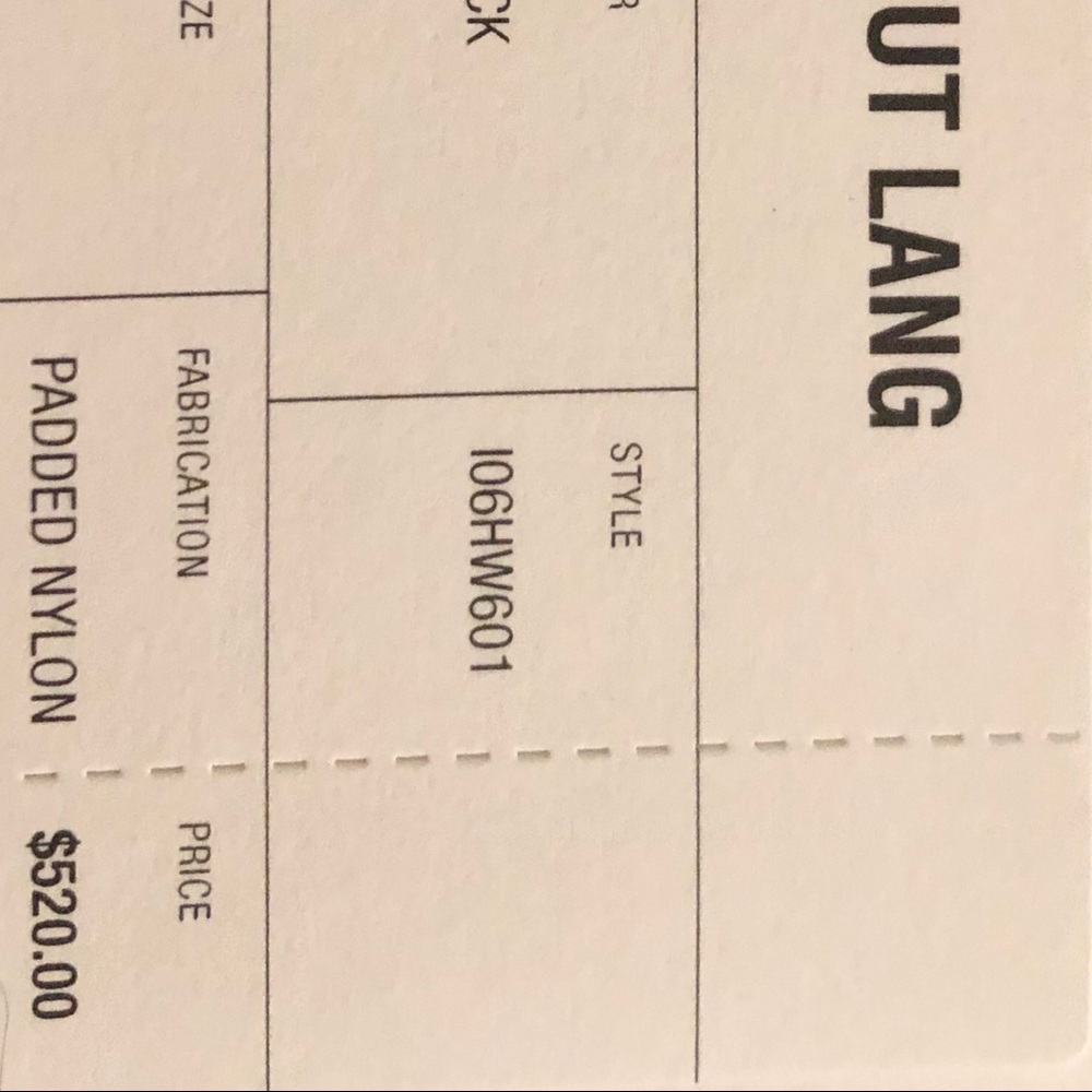 Helmut Lang Black Studded Sleeves Dress • Size 6 • NWT • $520 Retail - Picture 9 of 9